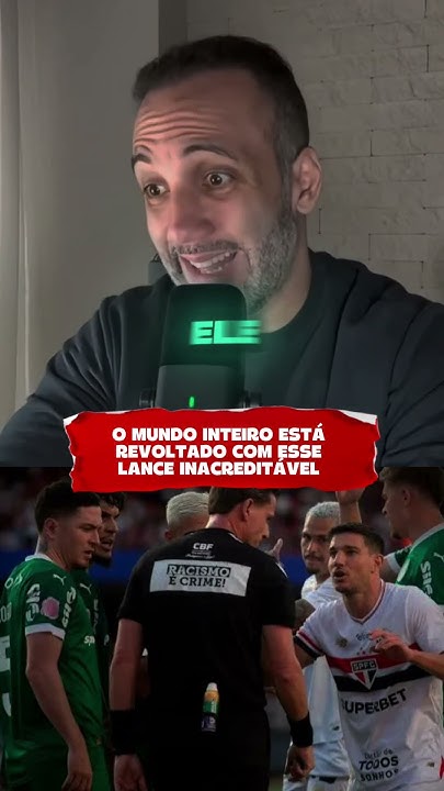 leopaes40's tweet card. Todo mundo está revoltado com ele! #futebol #futebolbrasileiro