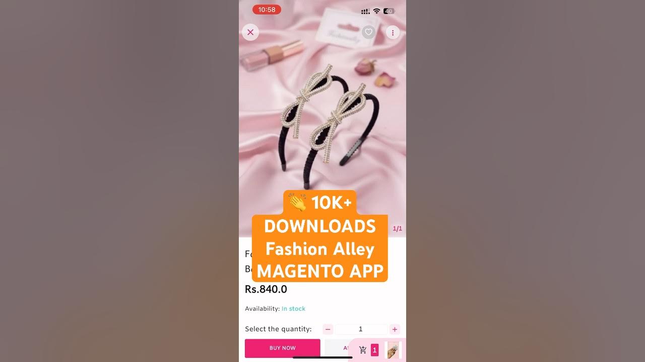InspireUI's tweet card. 🌈MAGENTO App ⭐️10K+ DOWNLOADS 🇮🇳 India's Fashion Alley (Build Apps...