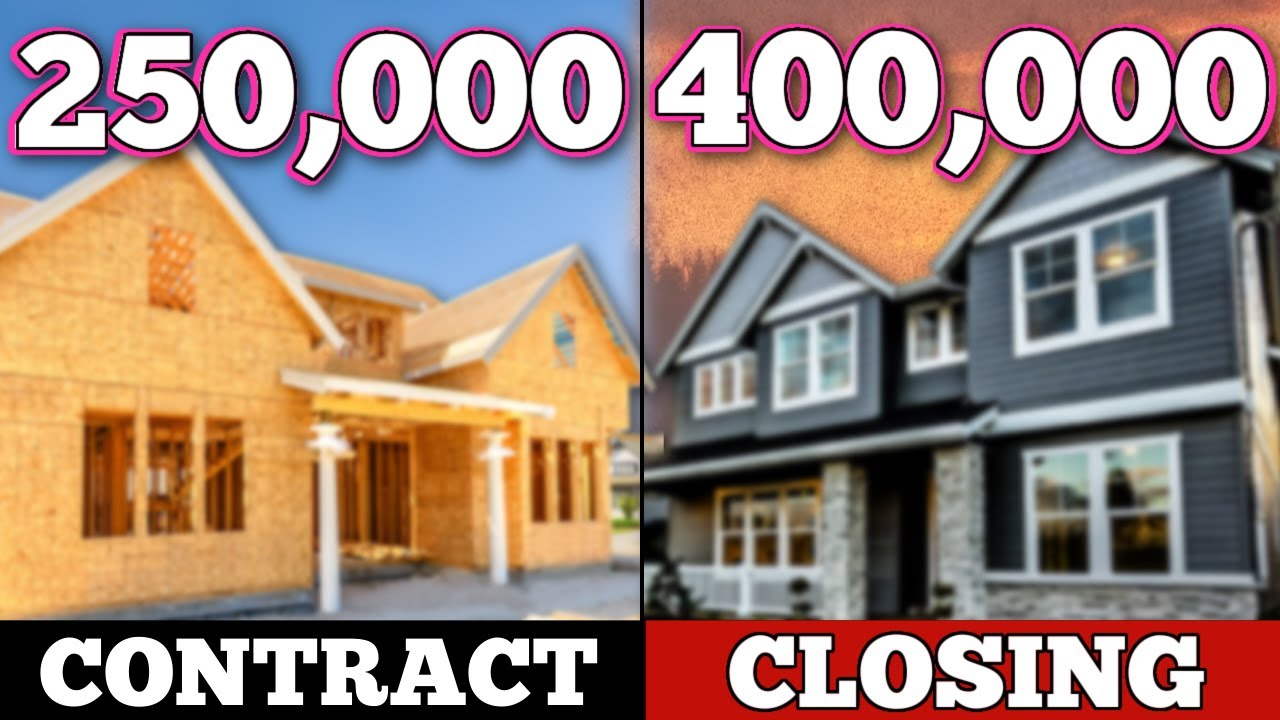 CurtGoalcore's tweet card. The REAL COST Of Building A Brand New Home Is More Than $$$