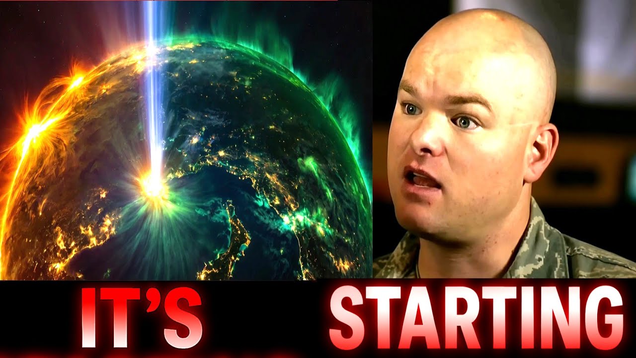 myrontmoore's tweet card. Solar Explosion Shocked Earth — Military PREP As New Evidence Emerge