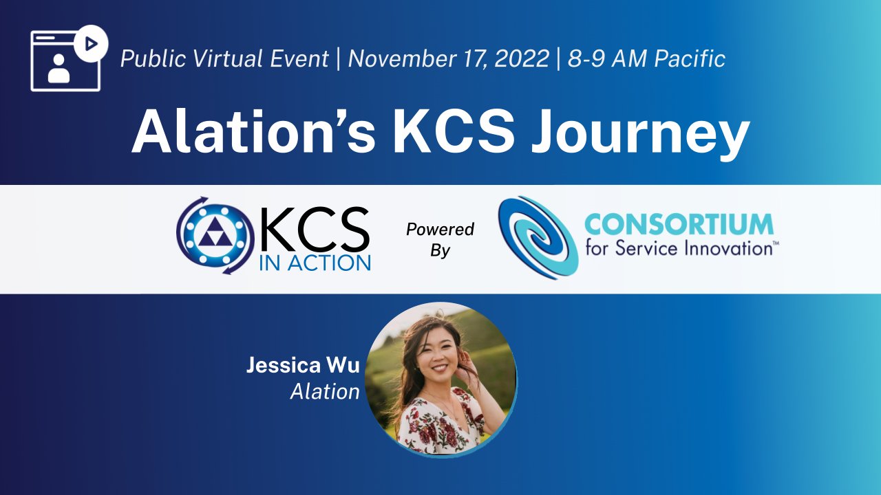 KCSinAction's tweet card. This call is open to the public. Join us for a review of a newly launched KCS Adoption.