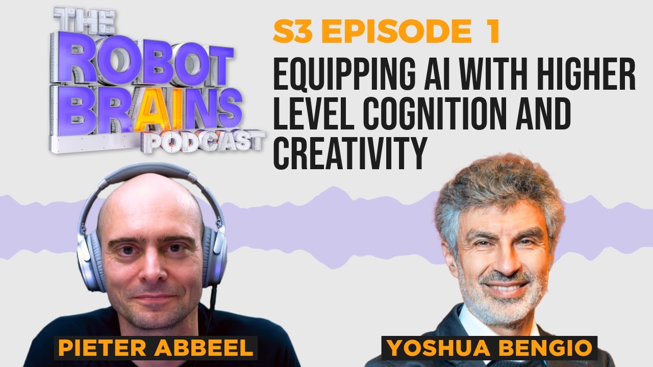 therobotbrains's tweet card. S3 E1 Turing Award Winner Yoshua Bengio: Equipping AI with Higher...