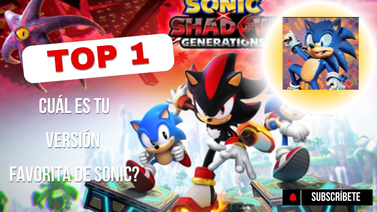 RInformaticaC's tweet card. Sonic X Shadow Generations MOLA!! Queréis saber cuál fue mi versión...