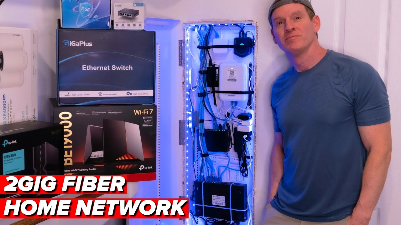 UltimateTechPub's tweet card. How to Build a Fast Network! 2 Gbps Fiber Setup - Wi-fi7 vs Wired Test
