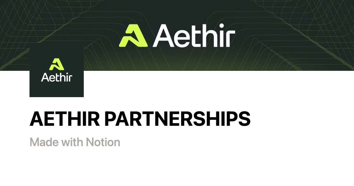 MedoCons's tweet card. made by Medocons, CZ/SK Aethir Community