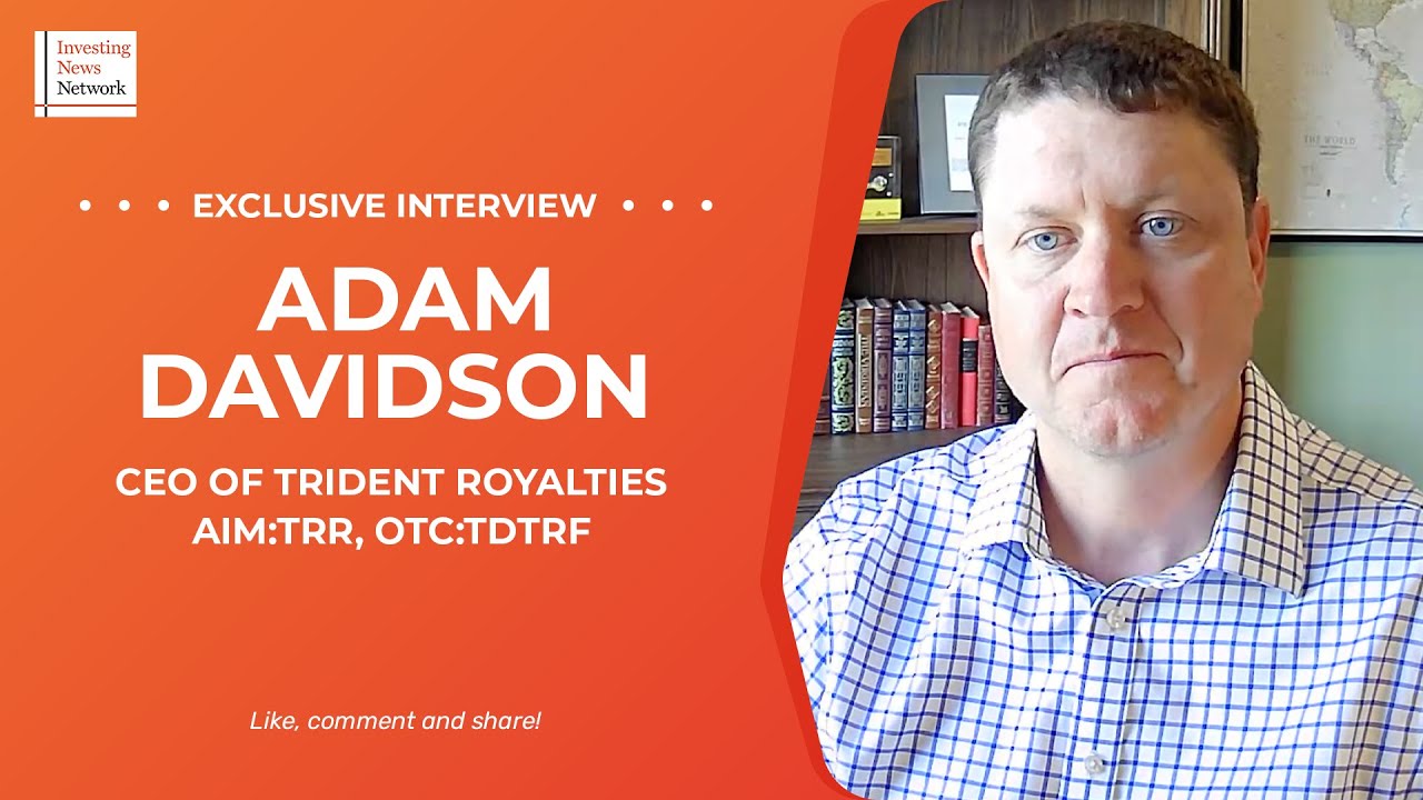 TridentPlc's tweet card. Trident Royalties: Maximizing Returns with a Strategic Royalty...