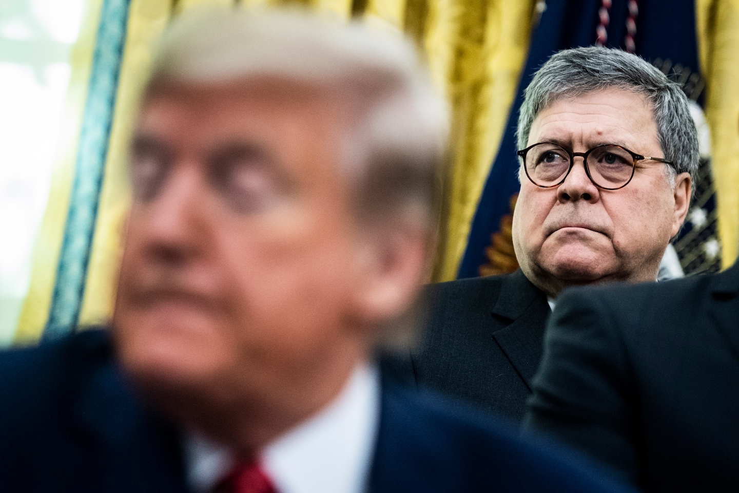 theSOLoracle's tweet card. The Justice Department claimed Tuesday this was normal business; Trump suggested in a tweet that Attorney General William P. Barr was personally involved.