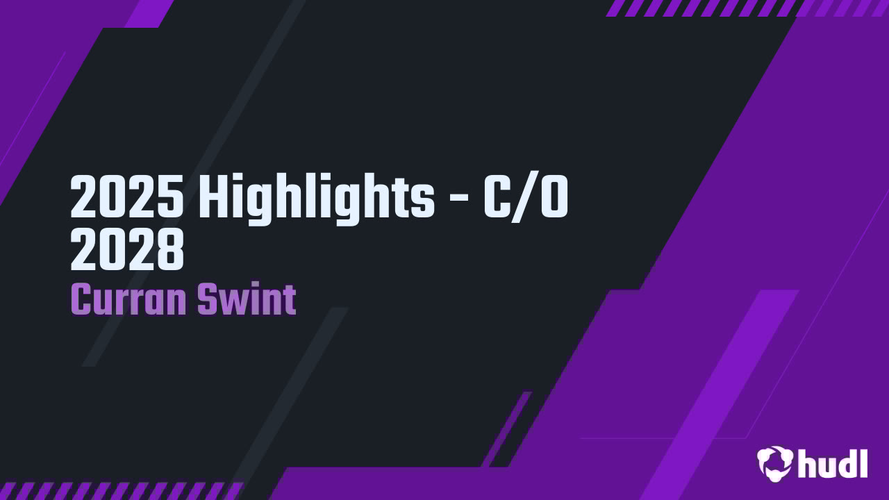 wc_swint's tweet card. 2025 Highlights - C/O 2028
