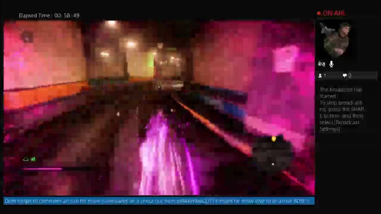 AMB_BDSRCEO's tweet card. BlackH9wk2019's Live PS4 Broadcast #InfamousFirstLight #iDoNotOwnCo...