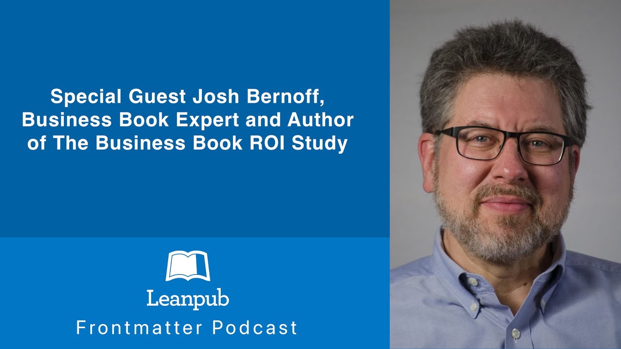 FrontmatterCast's tweet card. Special Guest Josh Bernoff, Author of The Business Book ROI Study...