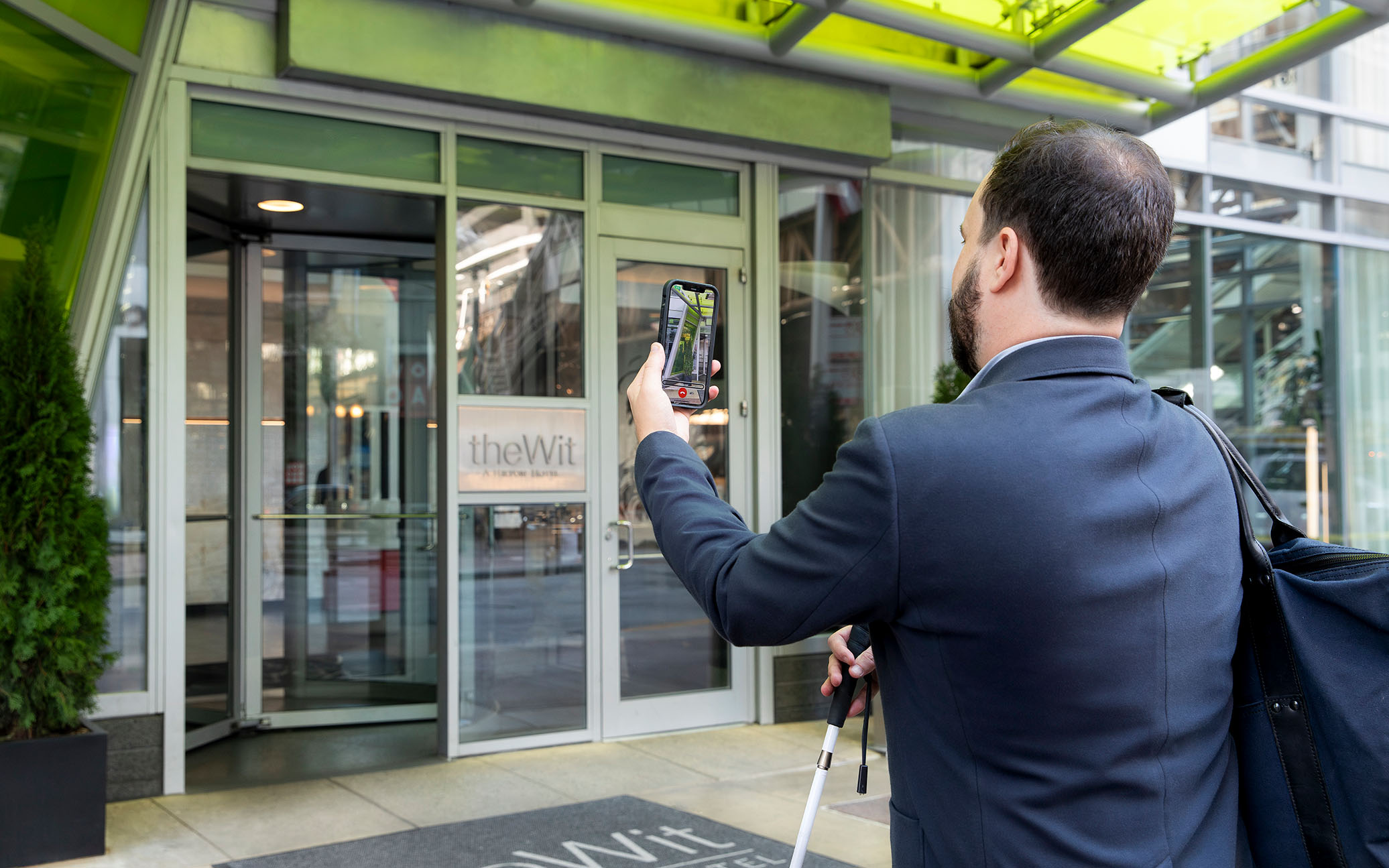 A11yNews's tweet card. One of the biggest names in the hotel industry is taking new steps to make its properties easier to navigate for people with disabilities.