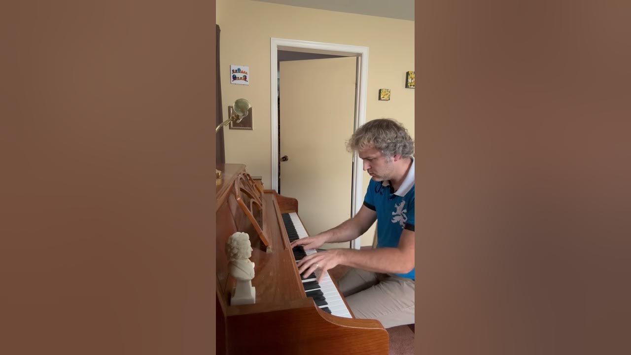 JohnRobinRT's tweet card. Robert Schumann, 3 Romances, No. 1, Op 28 (John Robin, May 2025)