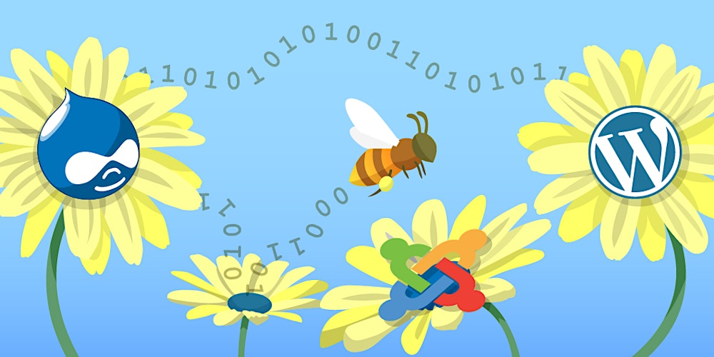 CodePositive's tweet card. This April the Drupal, Joomla, and WordPress communities will come together for one of the biggest Open Source sprints in London! It’s a great opportunity to find out about different approaches to...