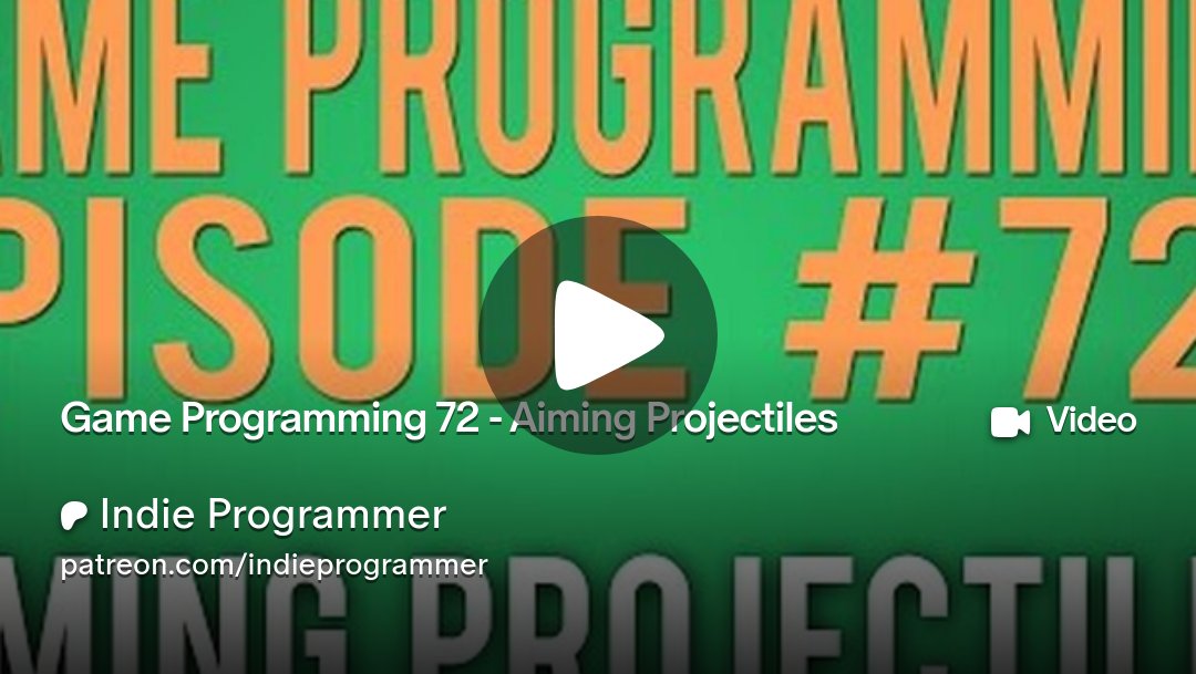 indieprog's tweet card. Get more from Indie Programmer on Patreon