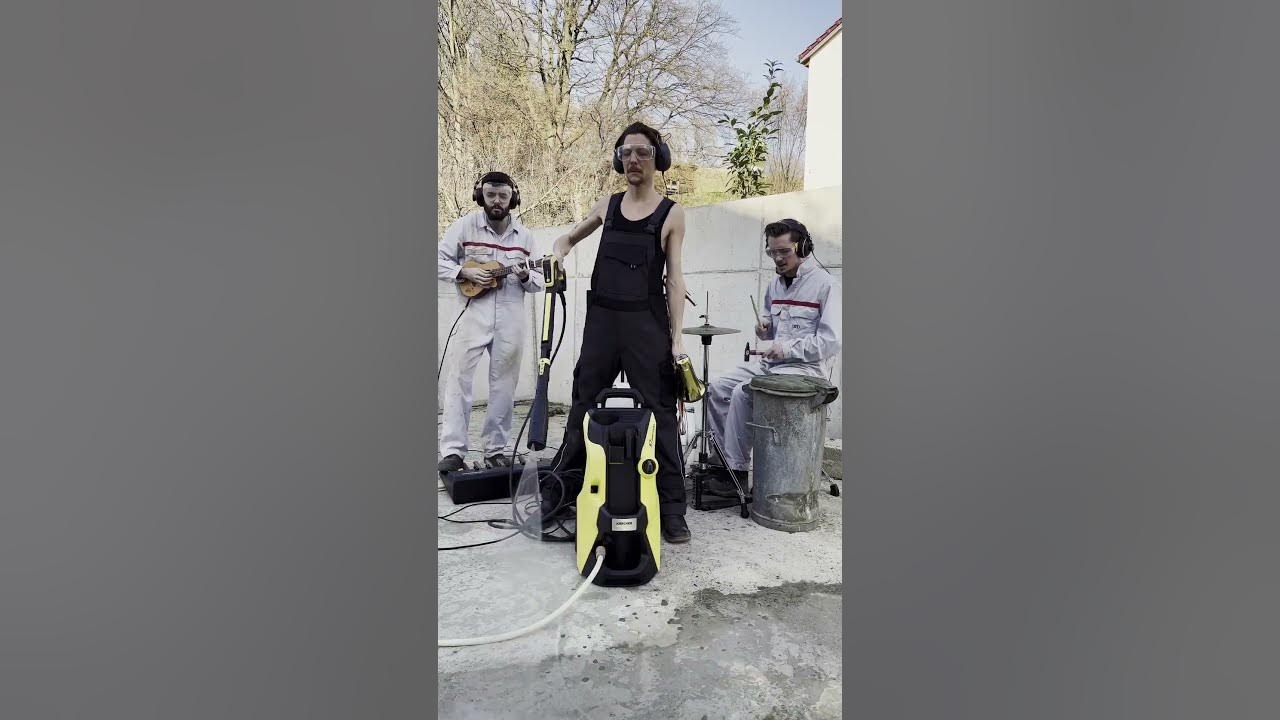 TheReincarnator's tweet card. Kärcher x KLANGPHONICS Techno Music + High Pressure Washer Remix |...