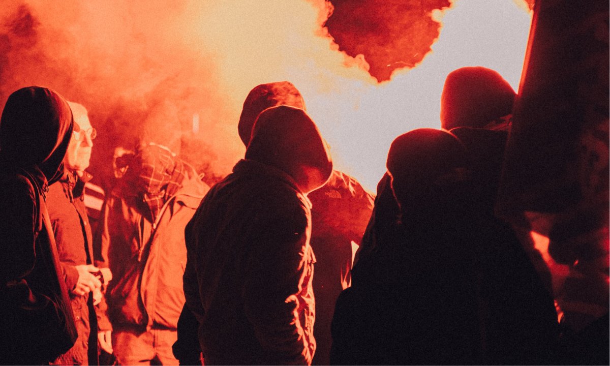 Terminalias's tweet card. "This is our city". The anti-asylum violence at accommodation centres starts with state-led violent border management policies seen around the world. 