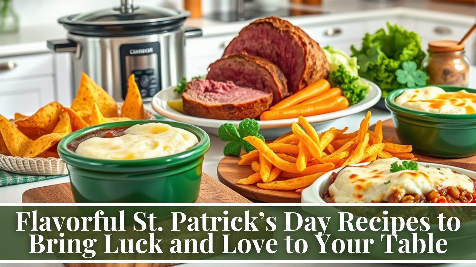 LavandaMichelle's tweet card. Celebrate St. Patrick's Day with these easy and delicious recipes! From slow-cooked corned beef to festive shamrock-shaped cookies, these dishes are perfect for your celebration.