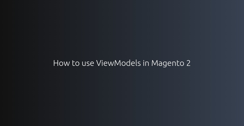 devhooks_in's tweet card. Learn how to use ViewModels in Magento 2 to streamline and organize frontend logic.