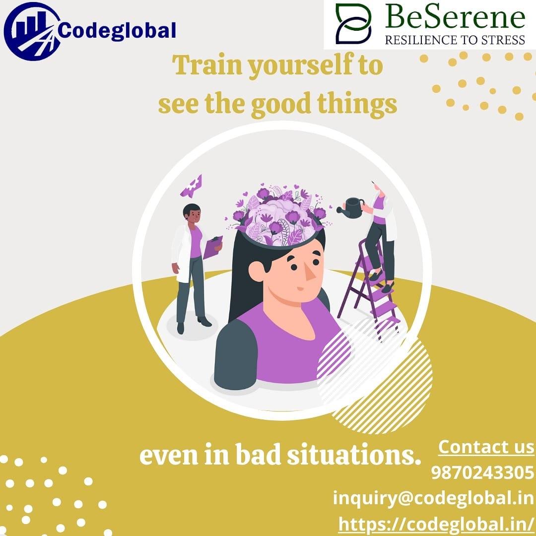 codeglobalin's tweet card. “Don’t give in to stigma. A diagnosis does not determine who you are or what you can do!” . Keep your safety and mental health in check, as we bring top specialists through BeSerene app for all of...