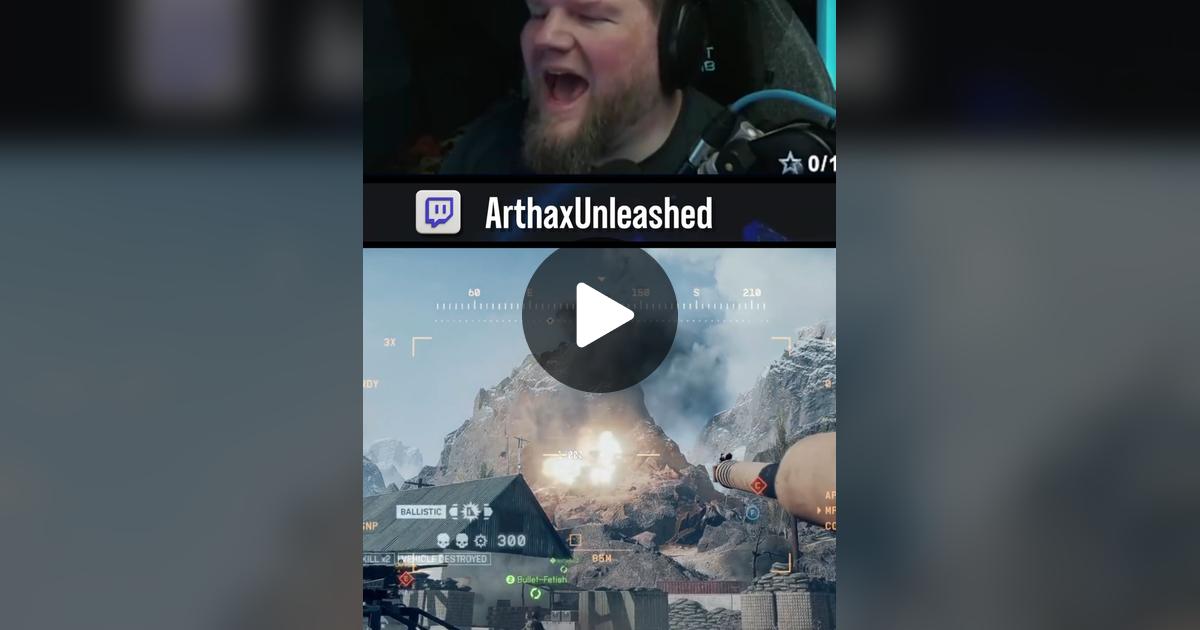 ArthaxUnleashed's tweet card. Check out ArthaxUnleashed’s video.