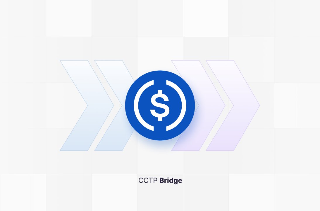 cctpto's tweet card. Move your USDC instantly with zero added fees.