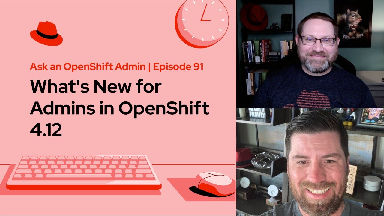 jrocktx1's tweet card. Ask an OpenShift Admin (E91) | What's New for Admins in OpenShift 4.12