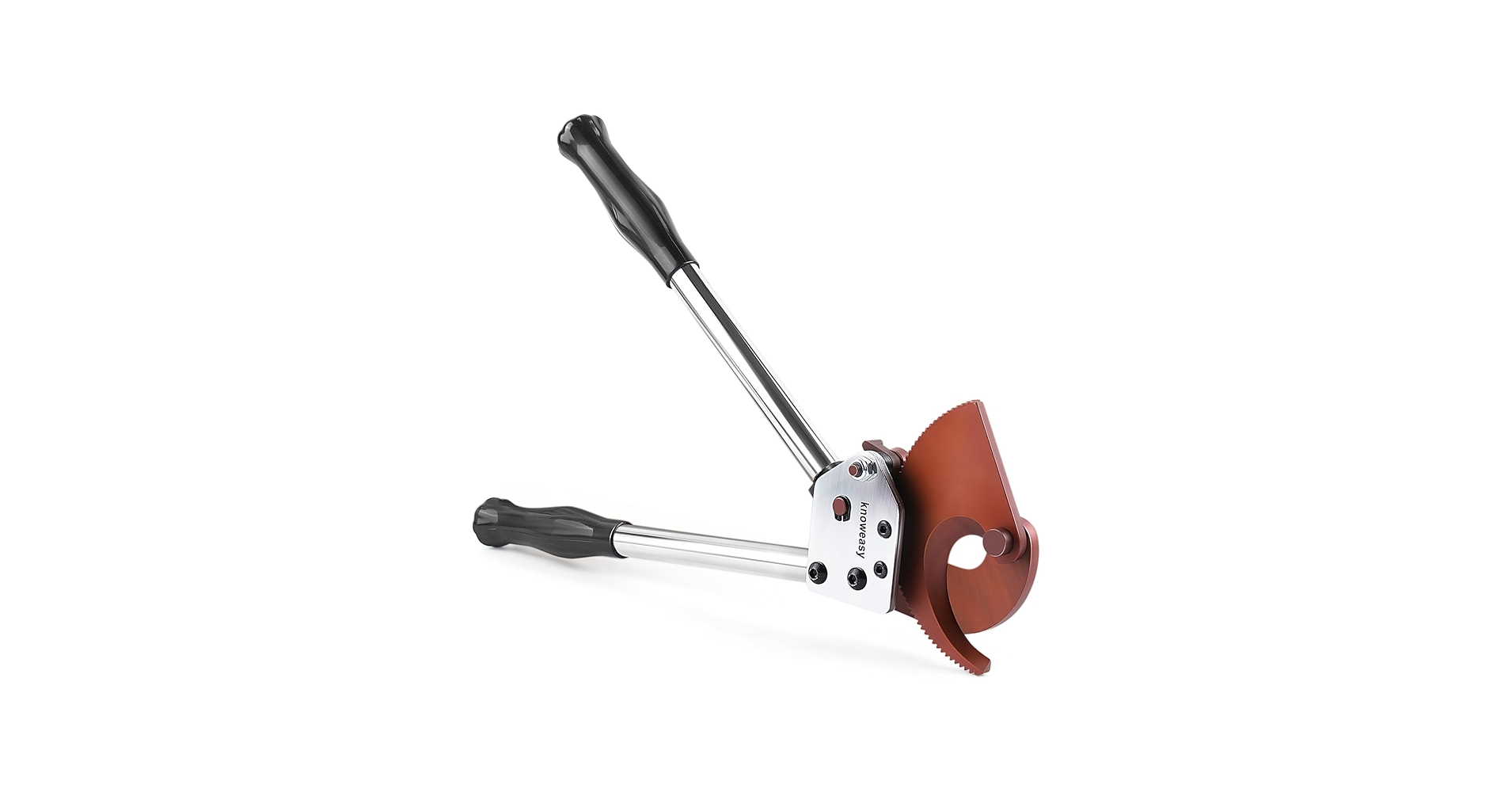 Reubens65798620's tweet card. Knoweasy Heavy-Duty Ratcheting Cable Cutters: Efficient J40 Wire Cutter for Large Copper, Aluminum, and Armored Cables up to 300 mm², Perfect for Electrical and Communication Cable Cutting