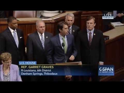 RepFleming's tweet card. Rep. Fleming and LA Delegation Join in Moment of Silence for Flood...