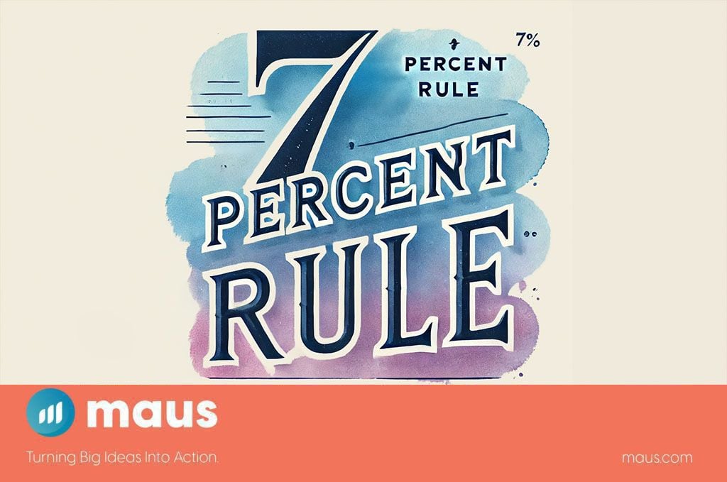 MAUS_Software's tweet card. Planning for retirement can feel overwhelming, but the 7 Percent Rule offers a simple and effective strategy to ensure financial stability in your golden years. By withdrawing 7% of your retirement...