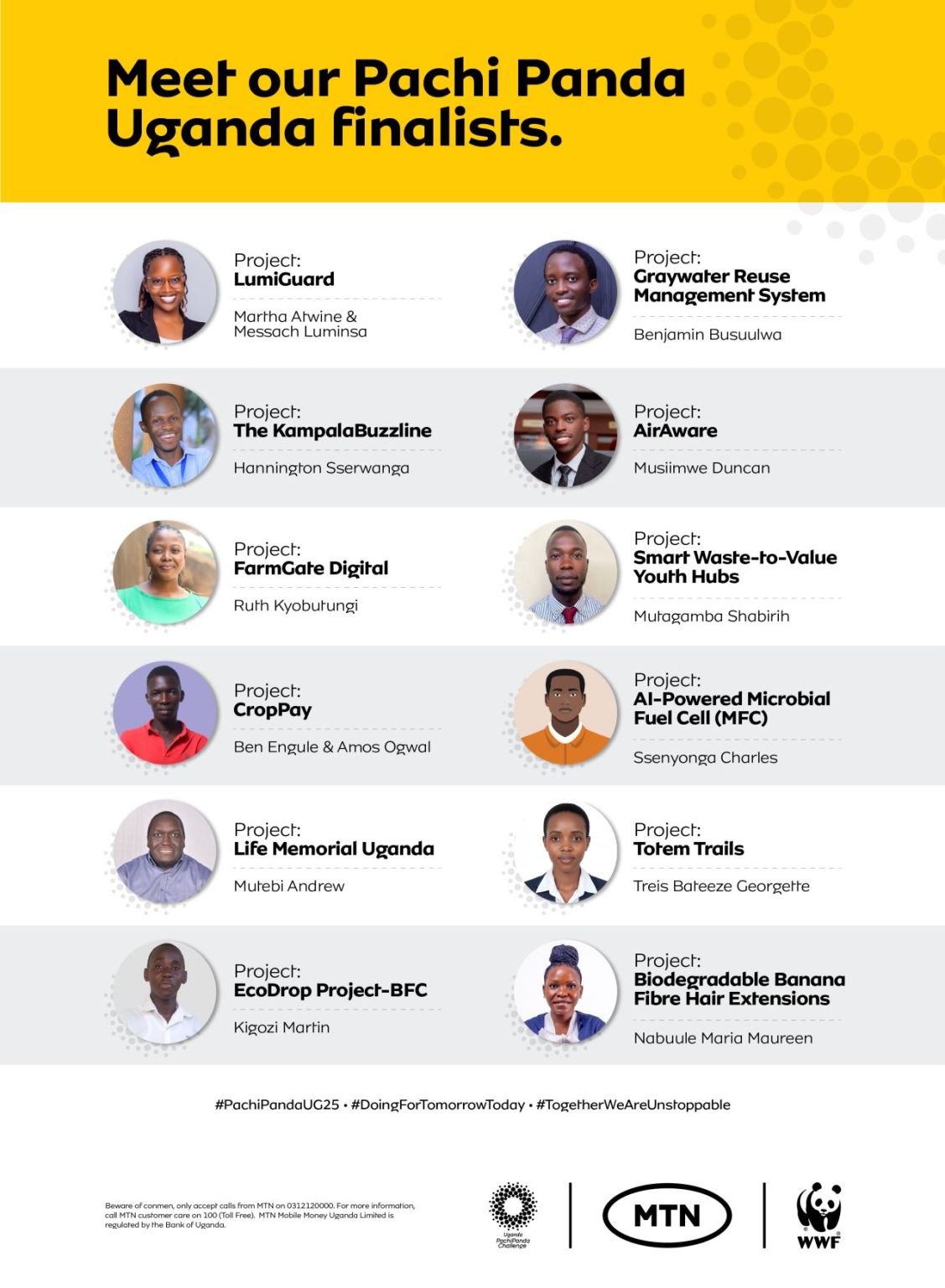 SkilpackL63889's tweet card. Meet the 12 finalists of the #PachiPandaUG25 Innovation Challenge. These young visionaries are shaping the future with bold solutions in food systems, conservation and waste management. Incubation...