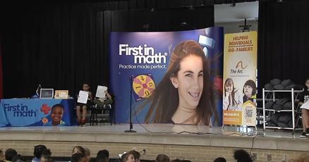 BethlehemAreaSD's tweet card. The online program helped the kids solve more than 2.7 million math problems.