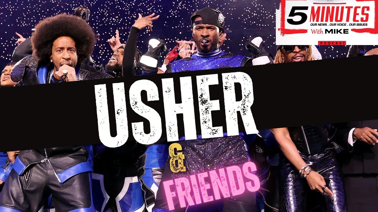 MichaelBeckford's tweet card. Usher &Friends Gave Us A Superbowl We Can't Forget