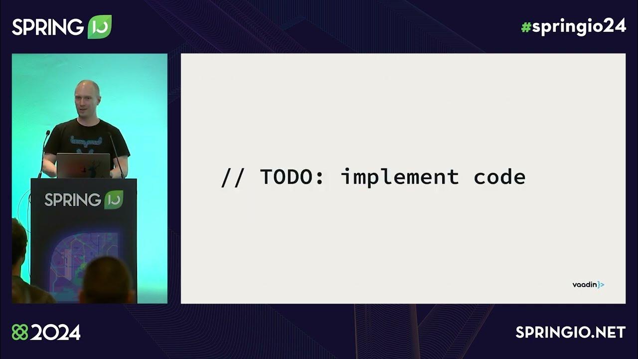 hillaframework's tweet card. Java meets TypeScript: full-stack web app development with Spring...