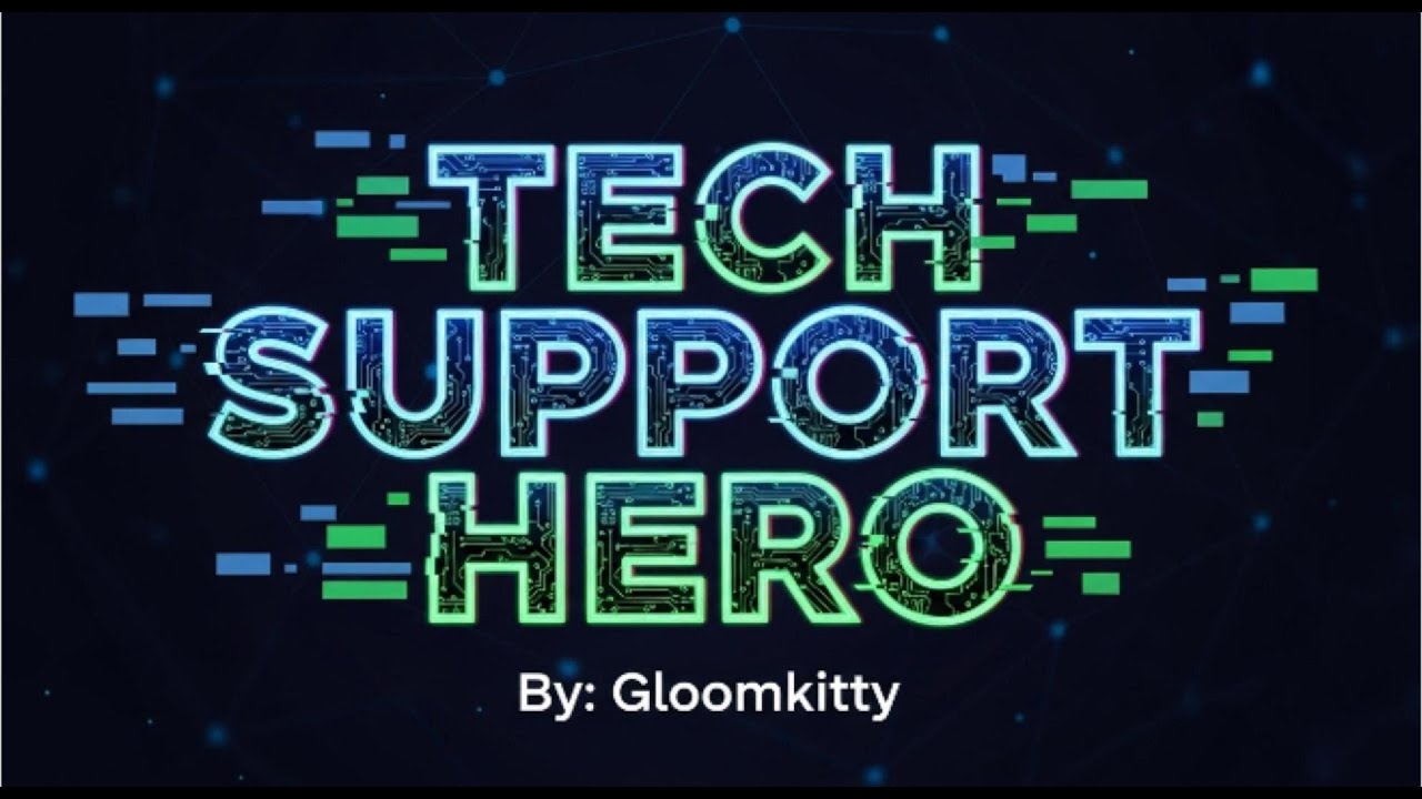 The_Gloomkitty's tweet card. Tech Support Hero– Copyright Free AI Music