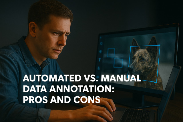 taniaarora2022's tweet card. 💬 0  🔁 0  ❤️ 0 · Automated vs. Manual Data Annotation: Pros and Cons · In today's data-driven world, data annotation plays a crucial role in training artificial intelligence (AI) and machine learni…