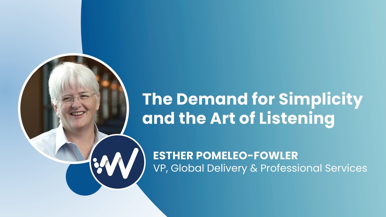 Workwave's tweet card. WorkWave's Esther Pomeleo-Fowler on why simplicity and listening are key to customer experience—and building lasting client relationships.