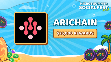 zeroexplusss's tweet card. Arichain is a multi-dimensional Layer 1 blockchain built to address the increasing fragmentation of the Web3 ecosystem.