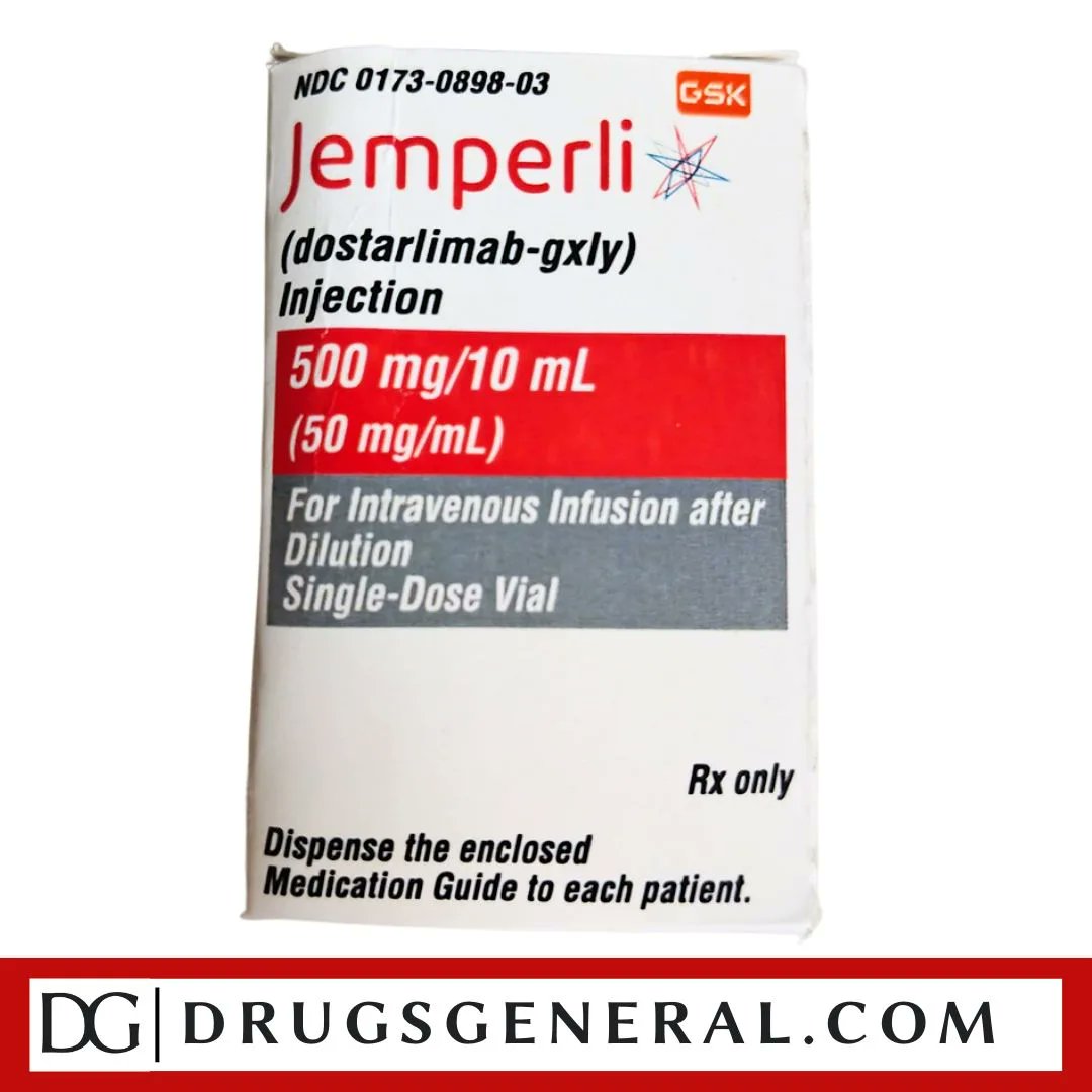 milanmedicals's tweet card. Order Jemperli (Dostarlimab) injection online. Advanced PD-1 immunotherapy for endometrial and MSI-H solid tumors. Trusted treatment from GSK.