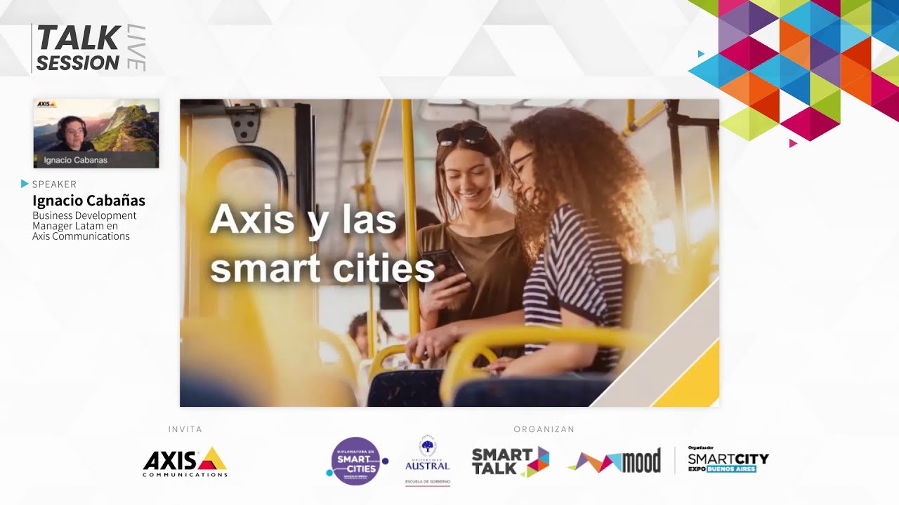 Smart_LiveTalks's tweet card. Live Talk Session - Smart Cities: Construyendo Ciudades más Equitat...