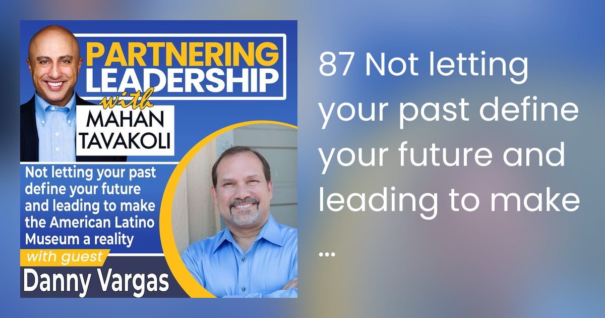 VARComSolutions's tweet card. In this episode of Partnering Leadership, Danny Vargas, US Air Force veteran, founder of VARCom Solutions, and community leader, shares impactful stories from his l…