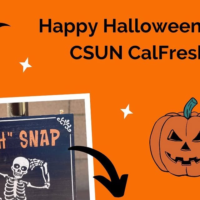 CSUNCalFresh's tweet card. CSUN CalFresh Outreach (@csuncalfreshoutreach) • Instagram photo