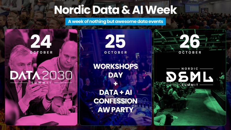 KBHyperight's tweet card. 🚀 🔥 Exciting news for the #Nordic #DataManagement and #DataScience/ #MachineLearning / #Ai communities! Get ready for a game-changing #event: The FIRST EVER Nordic #Data & #AI Week, bringing...