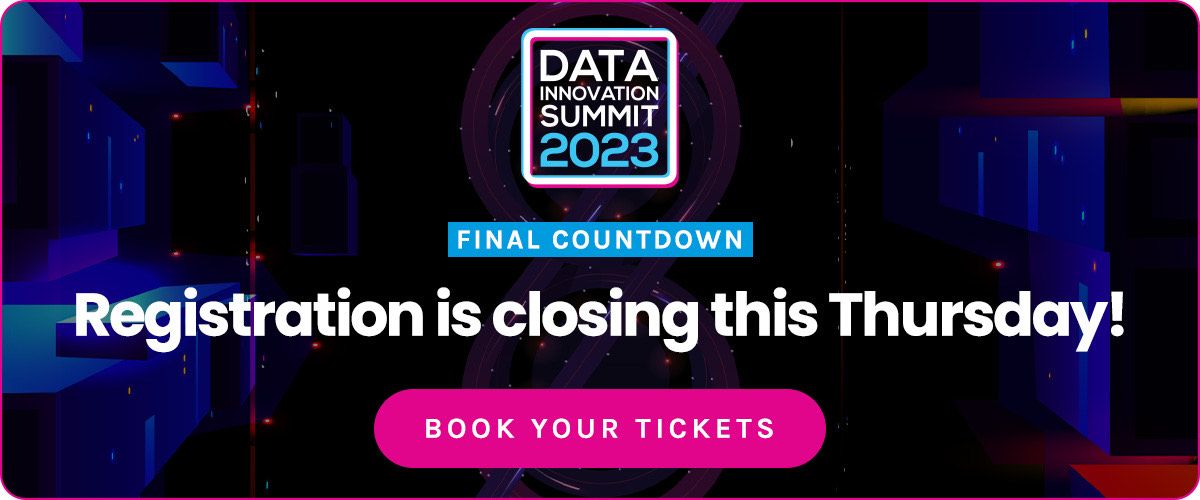 KBHyperight's tweet card. Wow!!! 3000 Participants! 🎉🎉🎉 A record breaking attendance on this years 8th annual Data Innovation Summit 2023. With two sold out extensions of the tickets numbers we are now closing in on the...