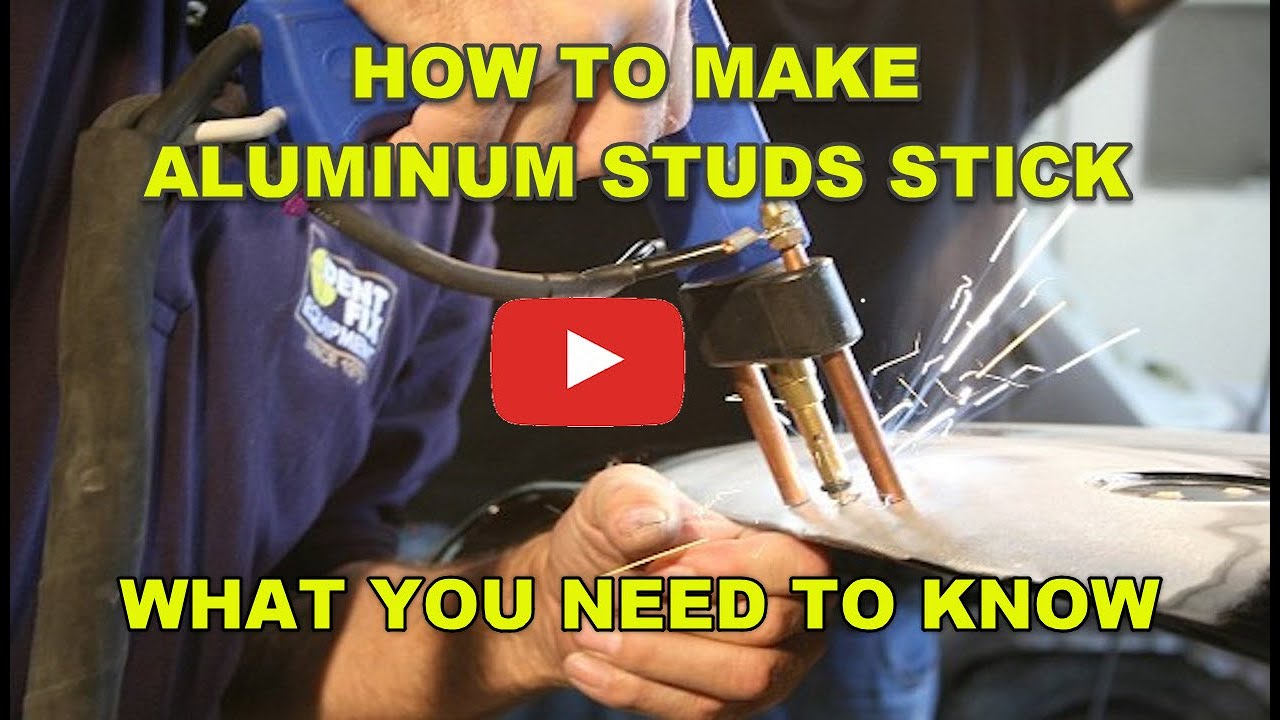 Prolinesystems's tweet card. How To Make Aluminum Studs Stick With Dent Fix Aluminum Workstations