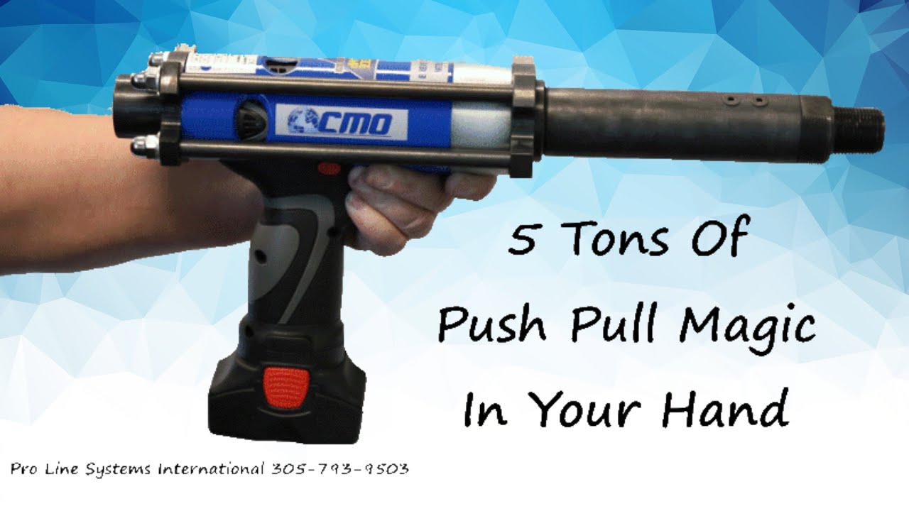 Prolinesystems's tweet card. CMO Electro Power Push Pull Auto Body Straightening Miracle