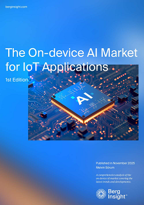 electronics_med's tweet card. Berg Insight reports the on-device AI market hit US$10.1B in 2024 and is set to grow to US$30.6B by 2029, driven by generative AI, robotics and automotive applications.