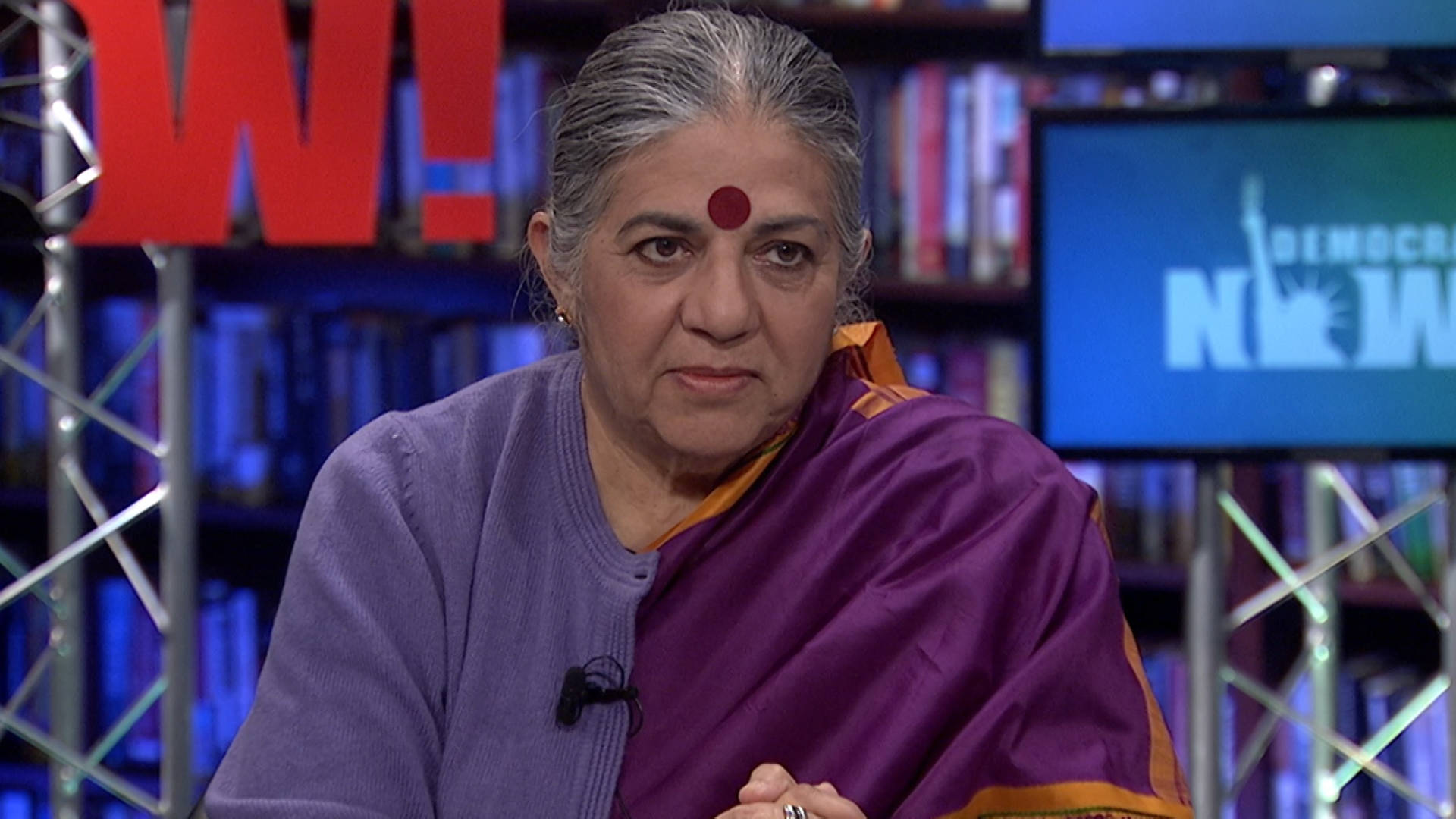 CSUINCLA's tweet card. We speak with world-renowned environmental leader and ecologist Dr. Vandana Shiva about climate change, seed sovereignty and her new book, “Oneness vs. the 1%.” Shiva is an Indian scholar, physicist,...