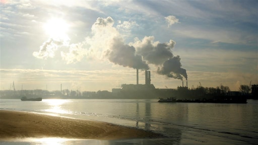 m_nieuwenhuis's tweet card. Bewoners rond zware industrie melden vaker hartklachten, moeheid en buikpijn. Onderzoek toont aan: hoe dichter bij de fabriek, hoe meer gezondheidsklachten.