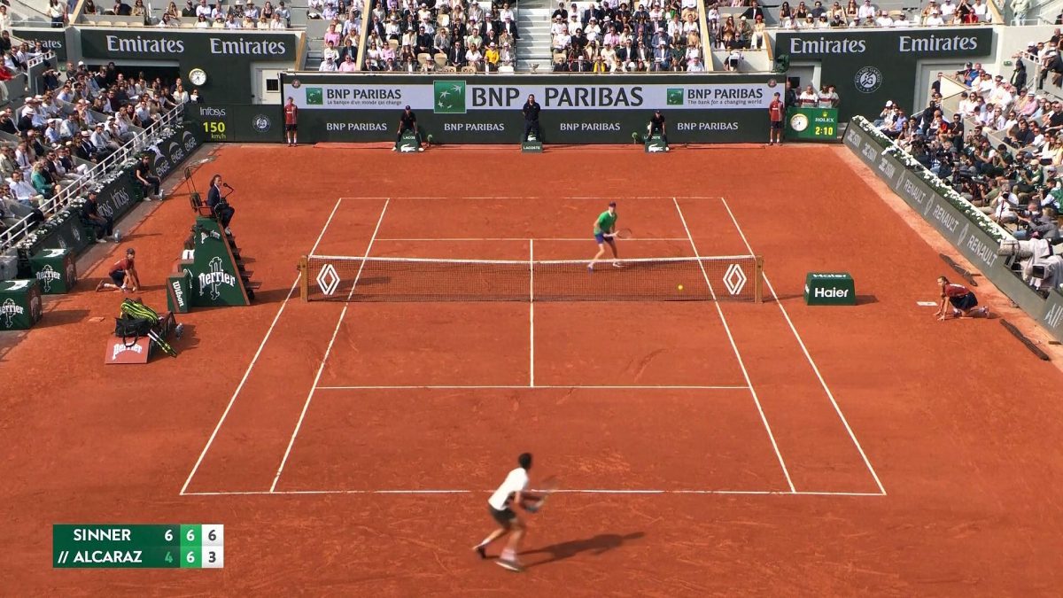 marca's tweet card. El murciano levanta dos sets y tres pelotas de partido en el cuarto para sumar su quinto grande