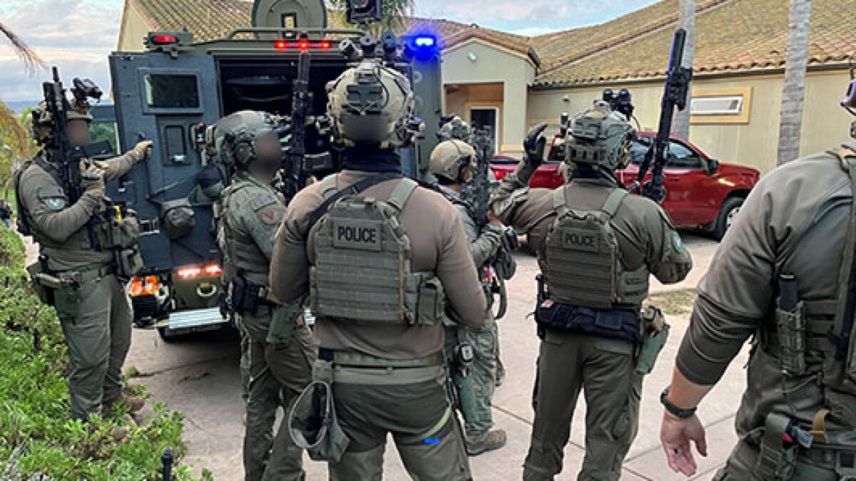 RapidResponse47's tweet card. U.S. Immigration and Customs Enforcement announced Monday that a raid in Santa Maria last week that attracted a crowd of protesters stemmed from a visa fraud investigation.